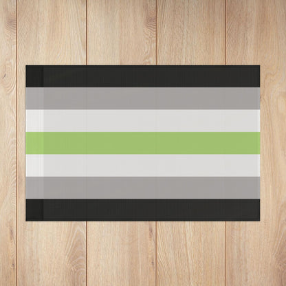 Agender Pride Flag (Single Sided Print), LGBTQIA+ Genderless Pride Flags, Gender Neutral Flag