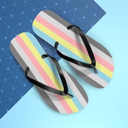 Demiflux Pride Flip Flops