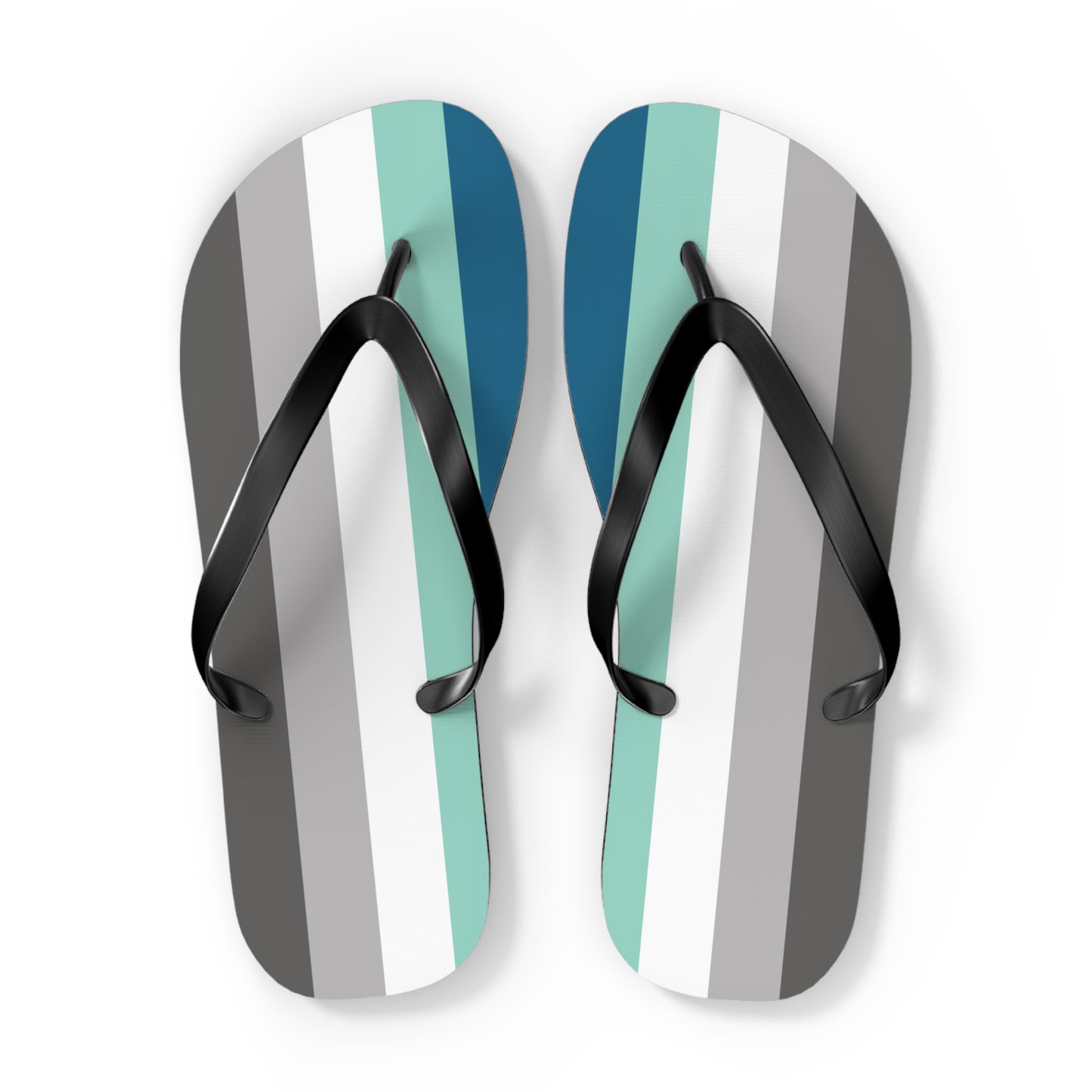 Frayromantic Pride Flip Flops