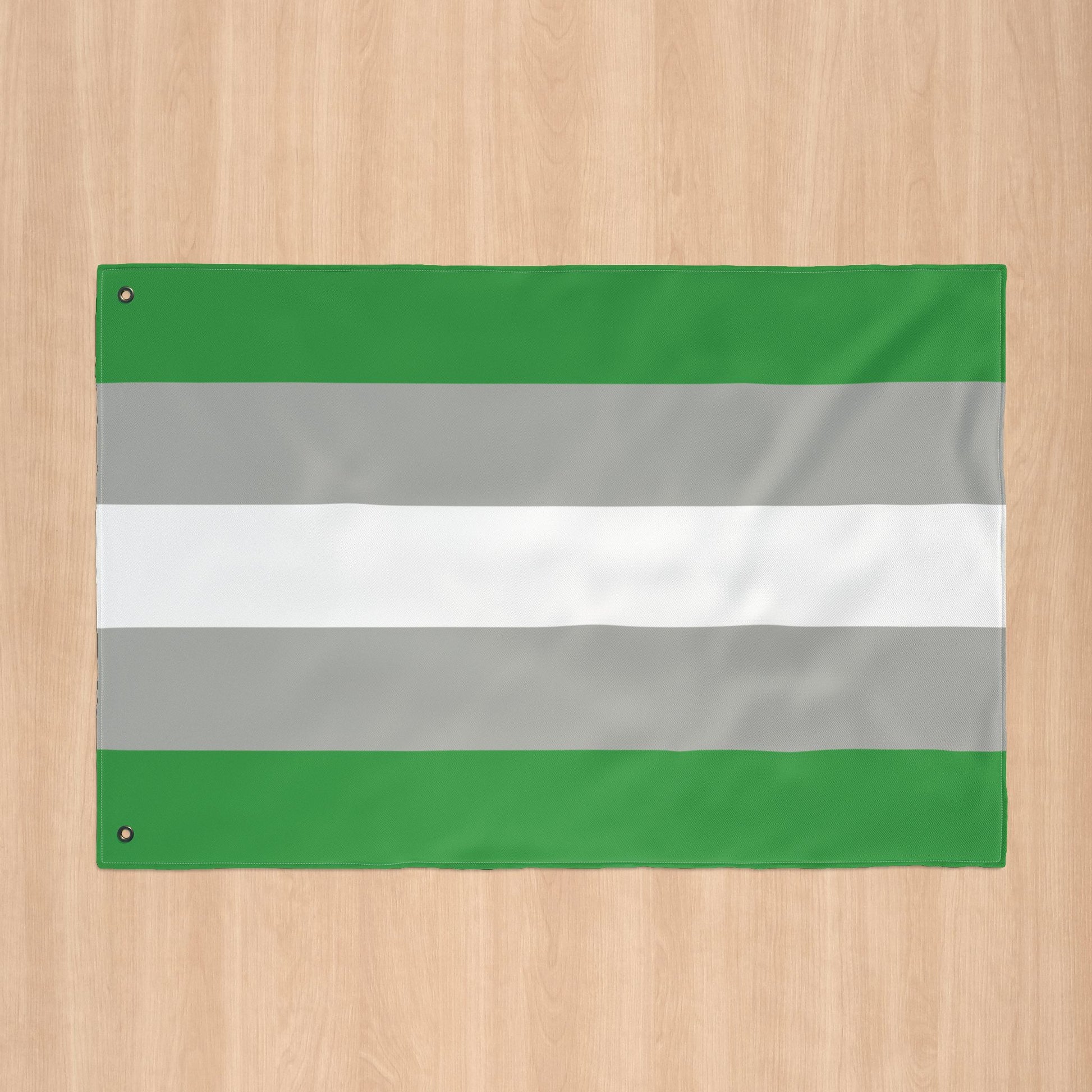 Greyromantic Pride Flag with Grommets
