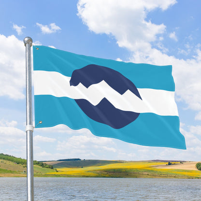 UT - Ogden, Utah Double-Sided Flag with Grommets