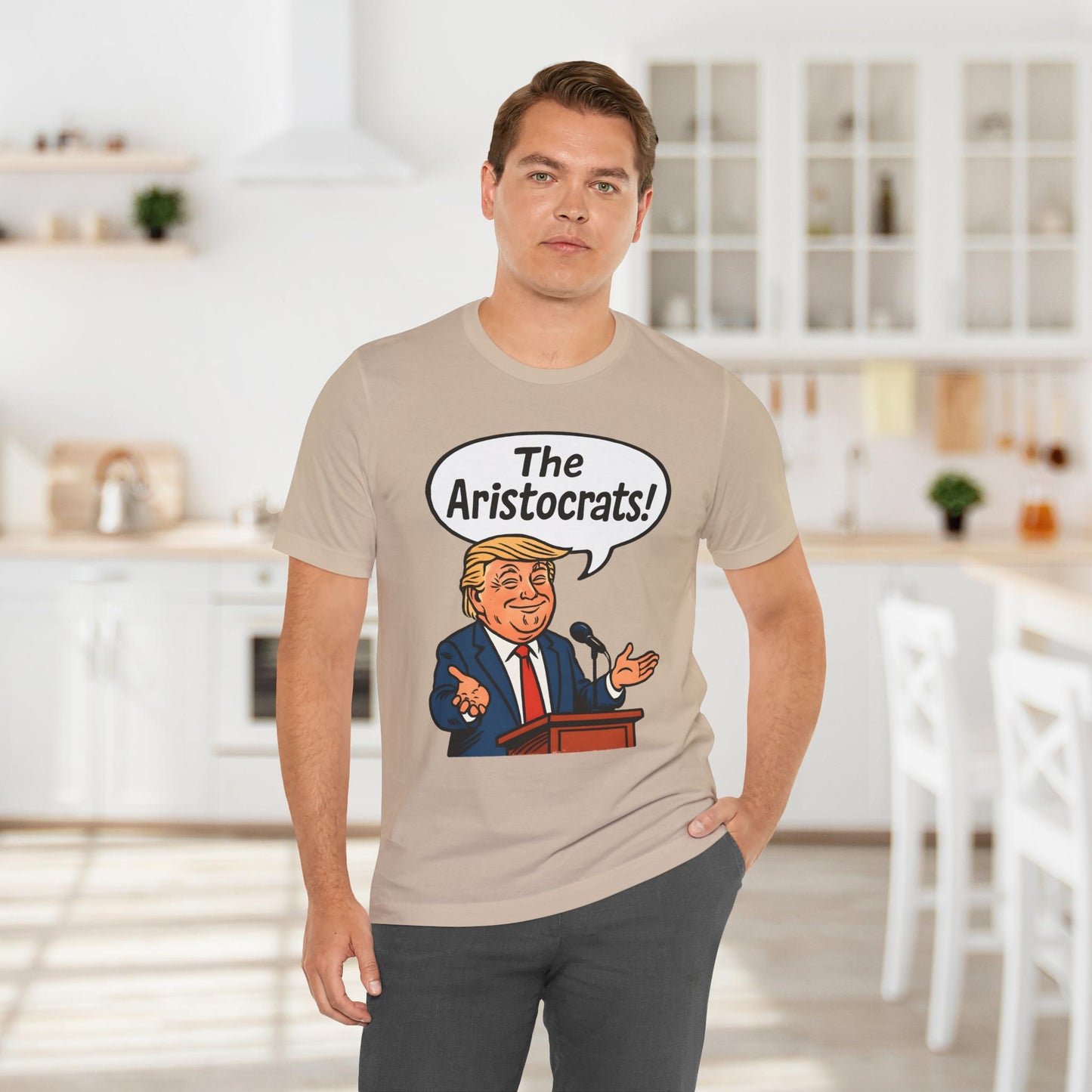 Tan Trump Aristocrats T-Shirt