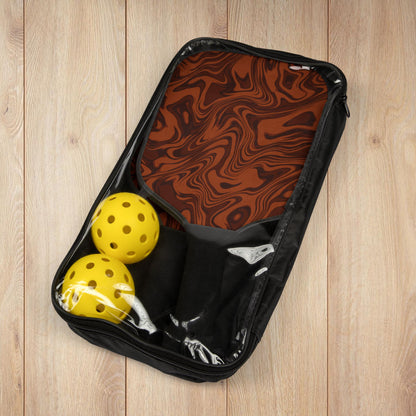Brown Swirl Pickleball Paddles
