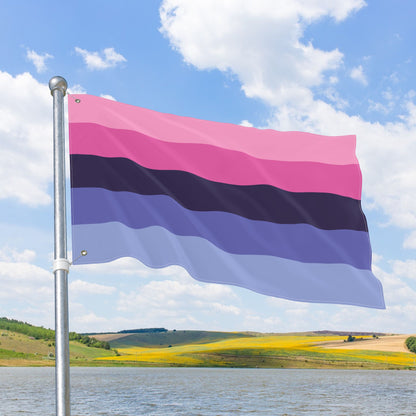Omnisexual Pride Flag with Grommets