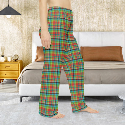 Women’s Red, Green & Blue Ohio Plaid Pajama Pants