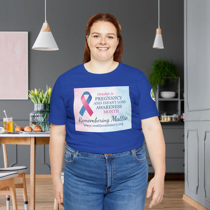Pregnancy & Infant Loss Awareness Tee • Mattie's Memory