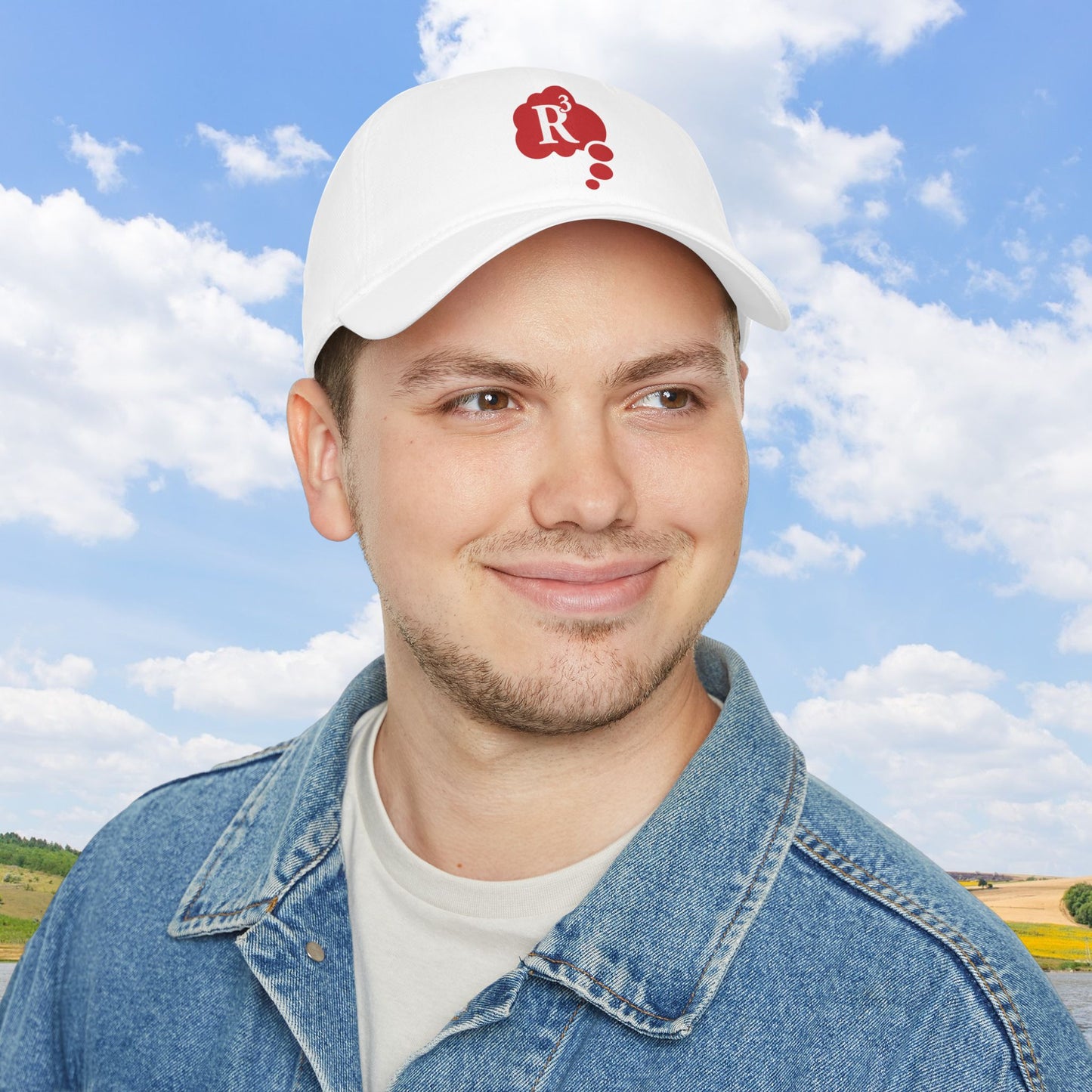 White One size Red’s Randumb Ruminations Logo Printed Low-Profile Cap