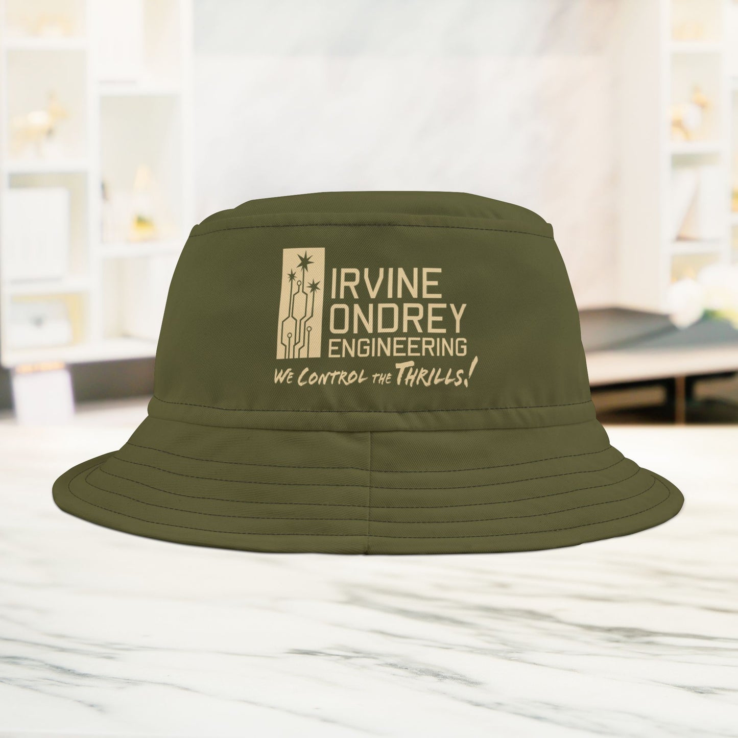 Olive Bucket Hat • Irvine Ondrey Engineering