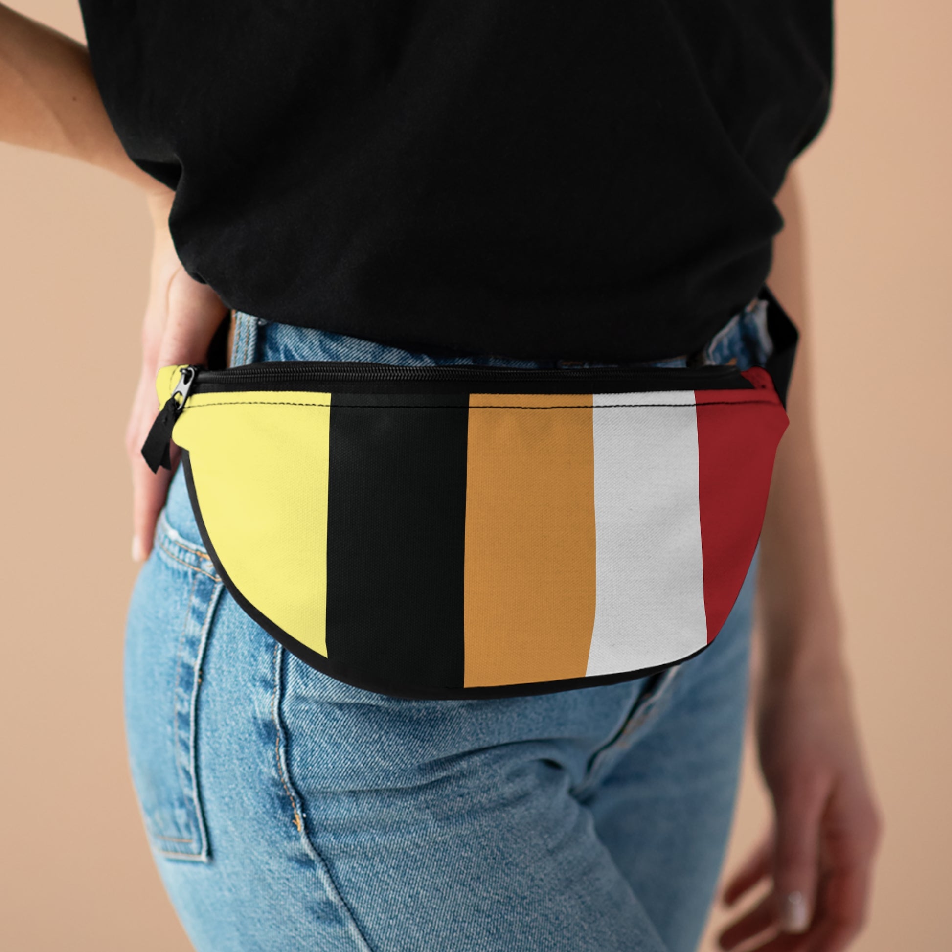 One size Mutogender Pride Fabric Fanny Pack