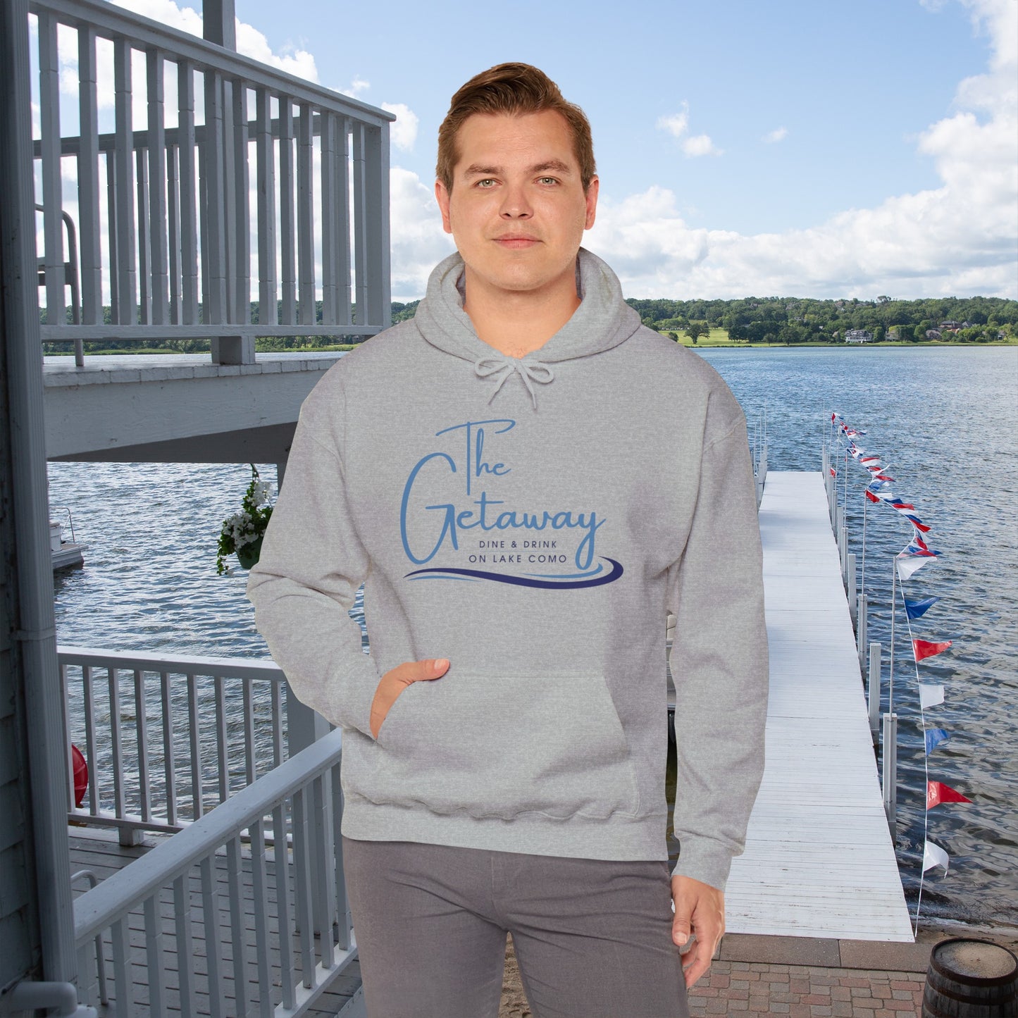 The Getaway Restaurant at The French Country Inn Hooded Sweatshirt