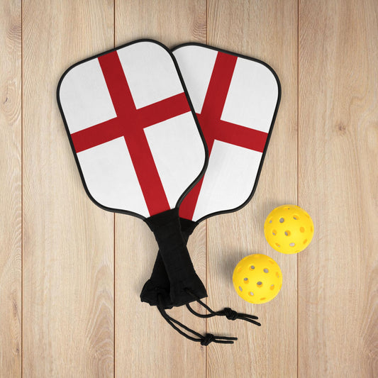 England Flag Pickleball Kit