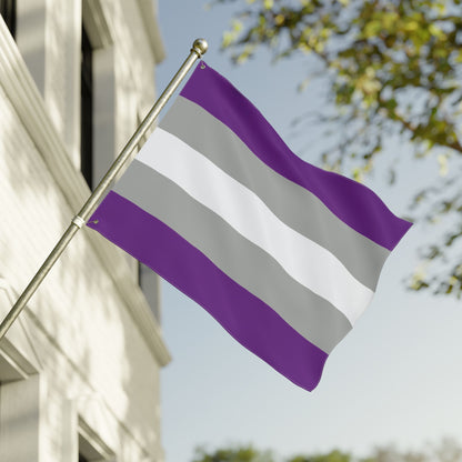 30'' × 40'' Greysexual Pride Flag with Grommets