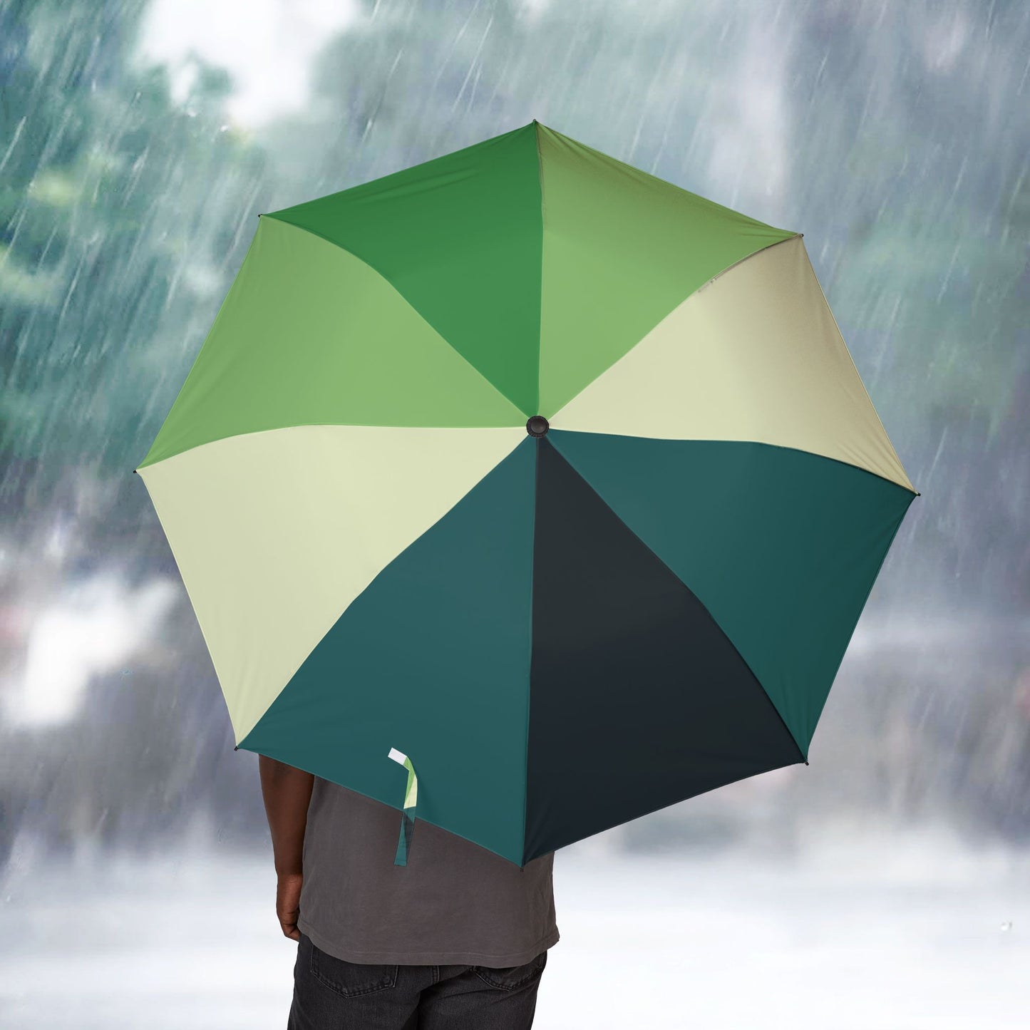 One size Aromantic Spectrum Pride Umbrella