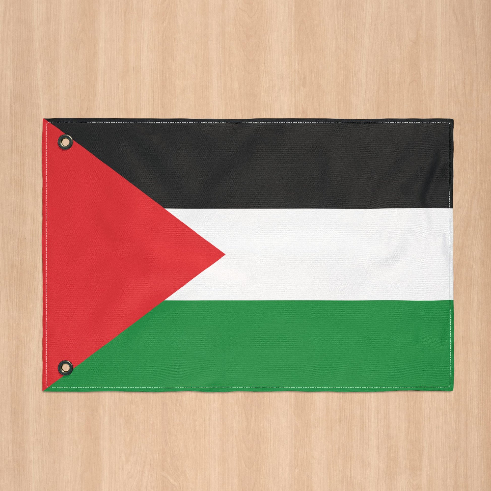 Palestine Flag with Grommets