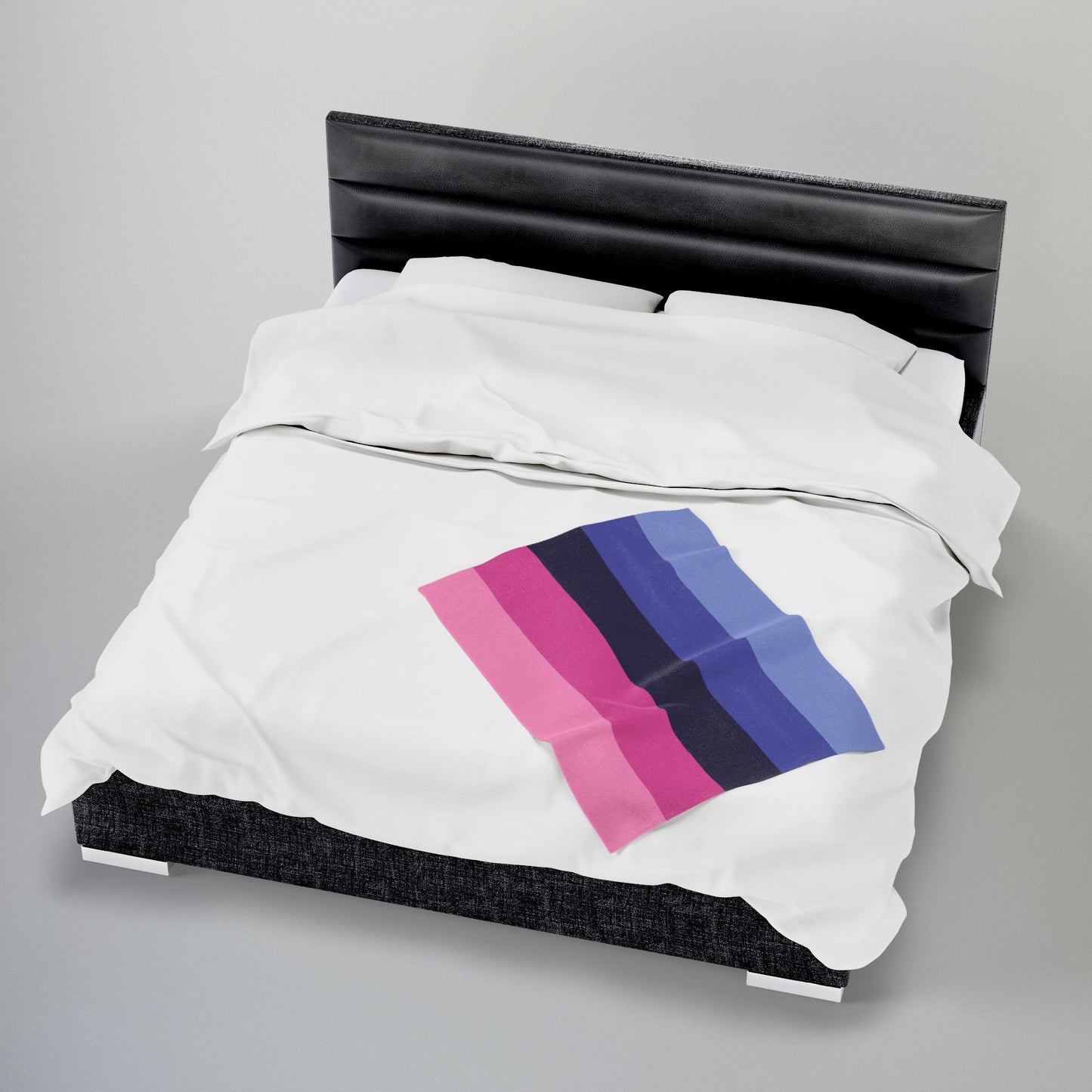 Omnisexual Pride Flag Velveteen Plush Blanket