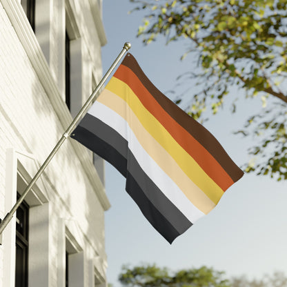 Bear Pride Double-Sided Flag with Grommets