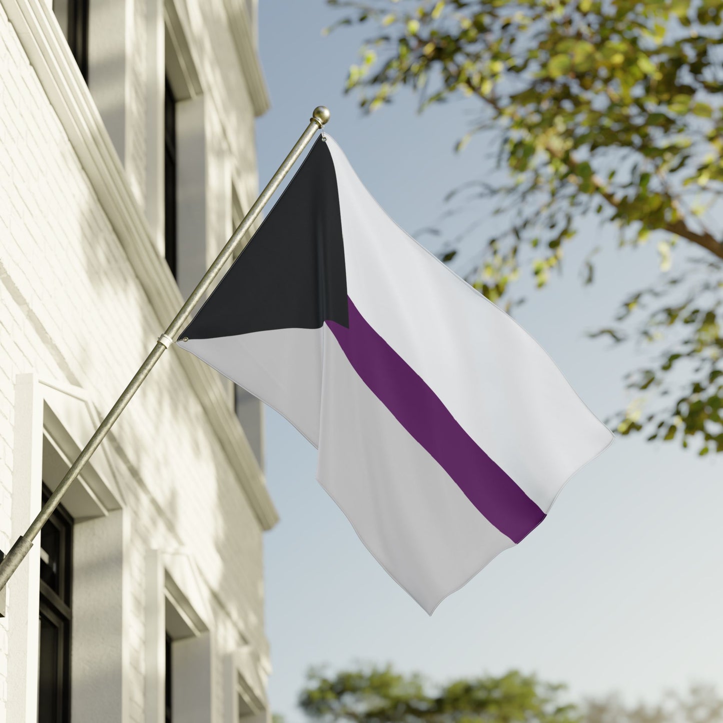 36'' × 60'' Demisexual Pride Flag with Grommets