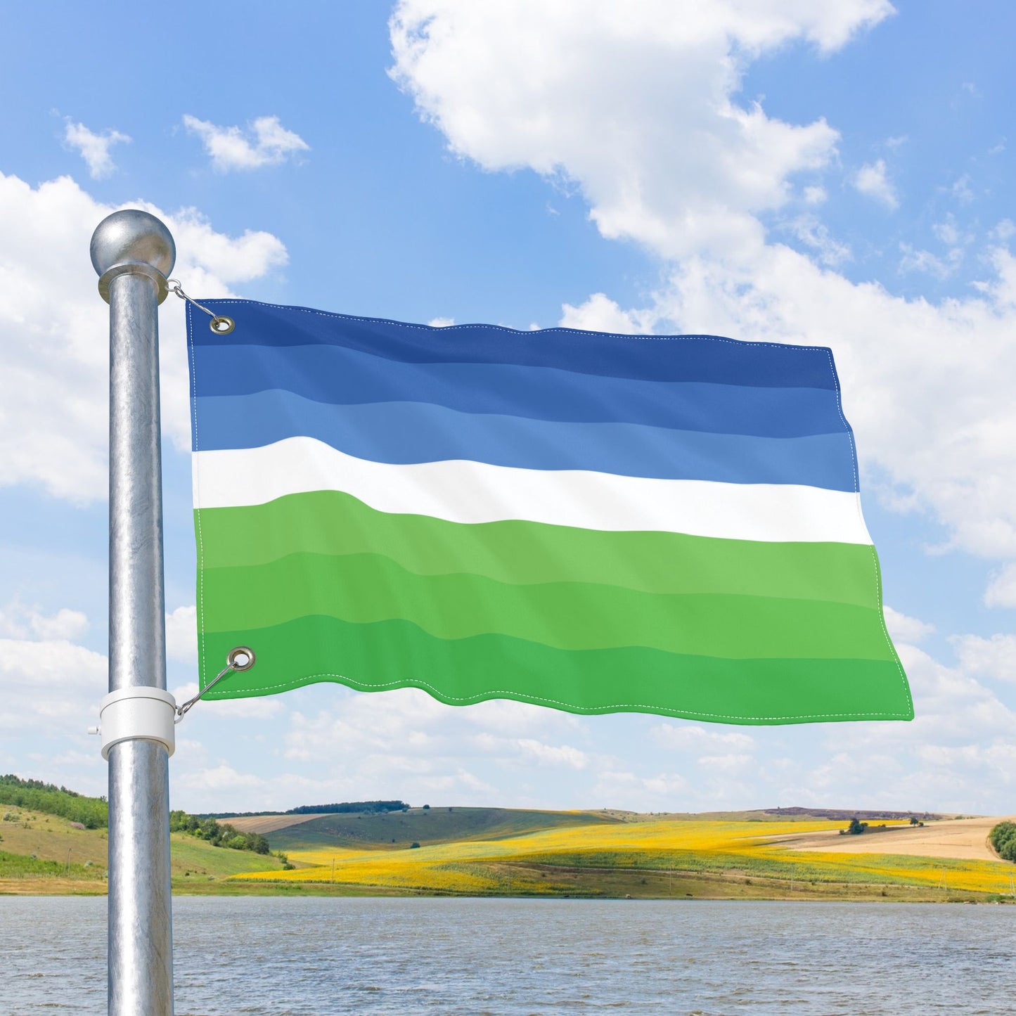 Leafsexual Double-Sided Pride Flag with Grommets