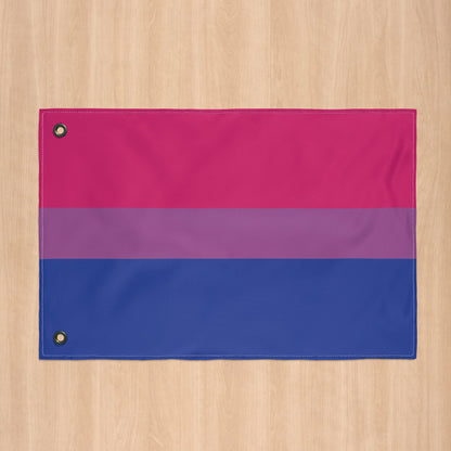 Bisexual Pride Flag with Grommets