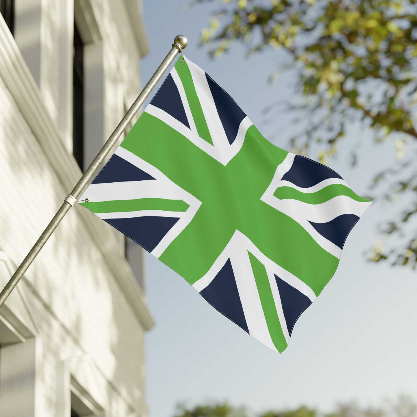 30'' × 40'' SeaJack UK Seattle WA Flag with Grommets