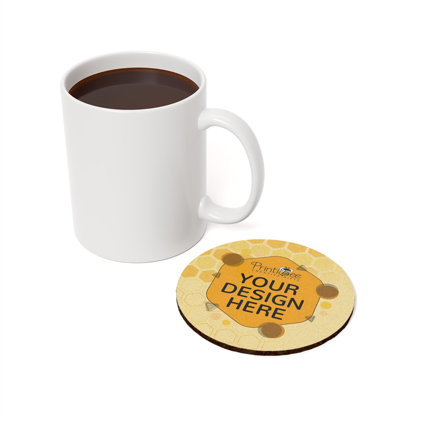 Custom Cork Back Coaster