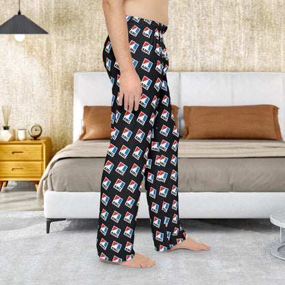 Men’s AMC Logo Black Pajama Pants