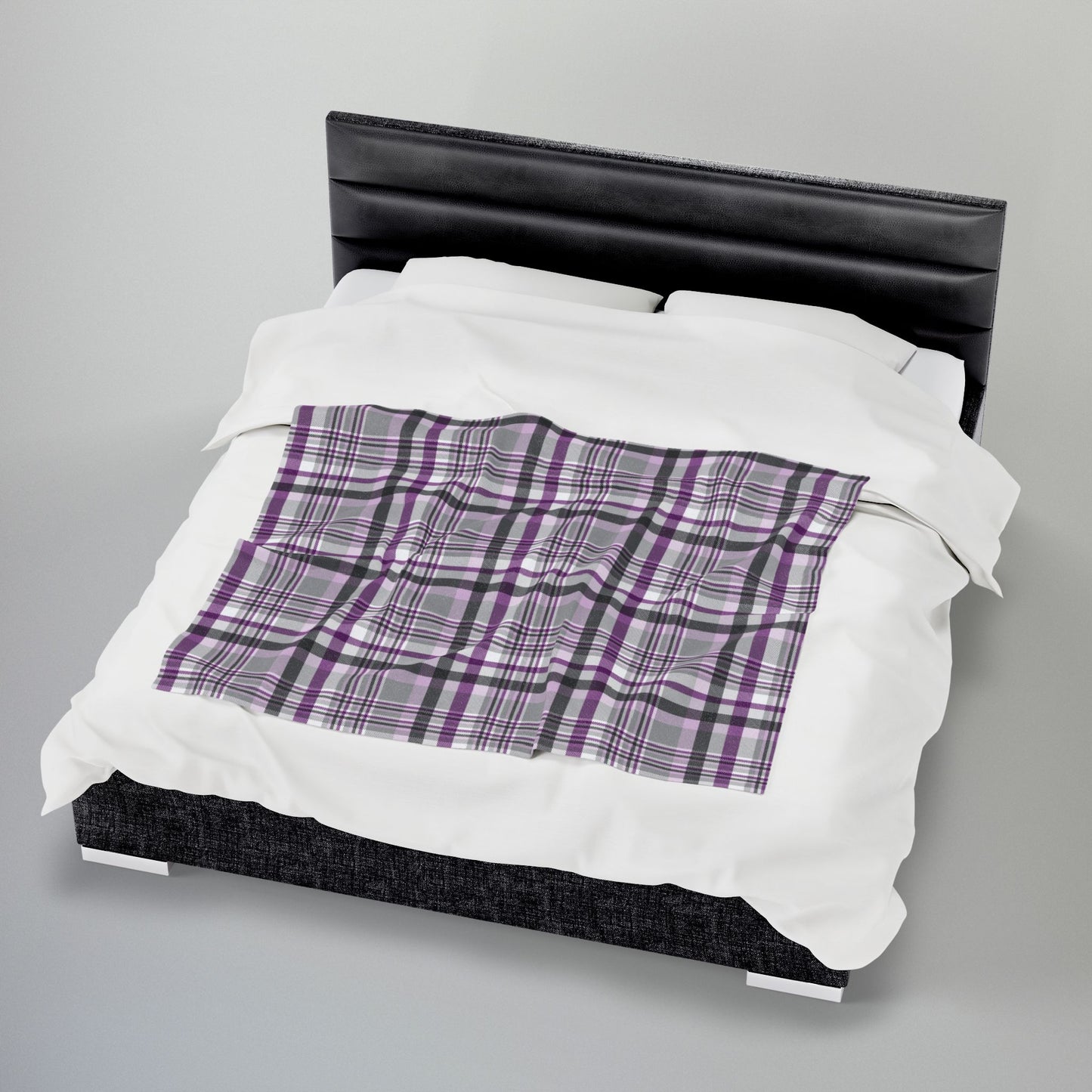 Demisexual Pride Plaid Velveteen Plush Blanket