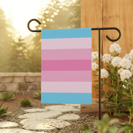 Transfeminine Garden Flag Banner