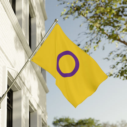 36'' × 60'' Intersex Pride Flag with Grommets