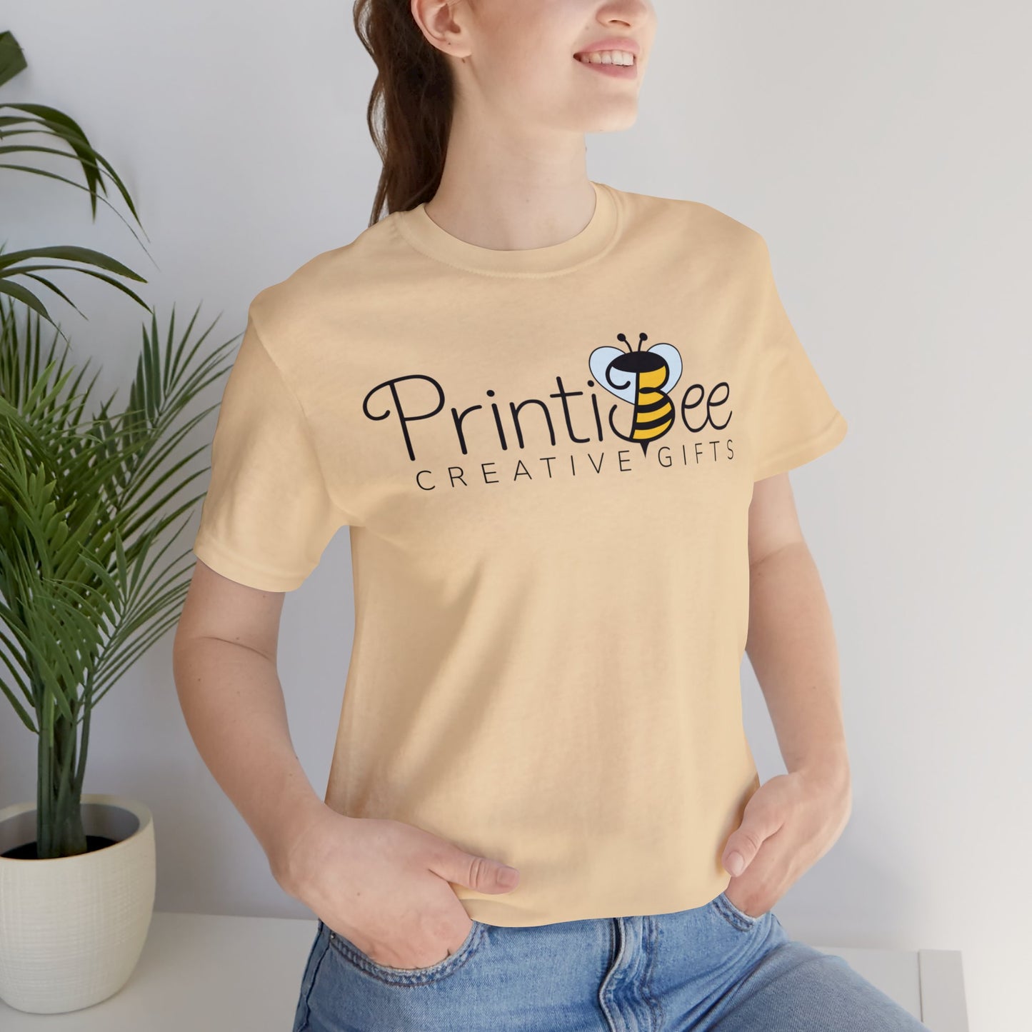 Camiseta con logotipo PrintiBee