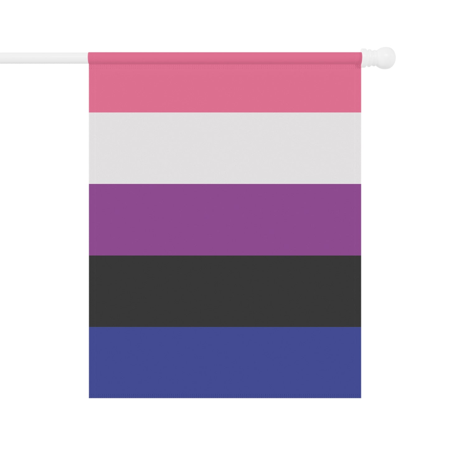 Genderfluid Pride Garden Flag Banner