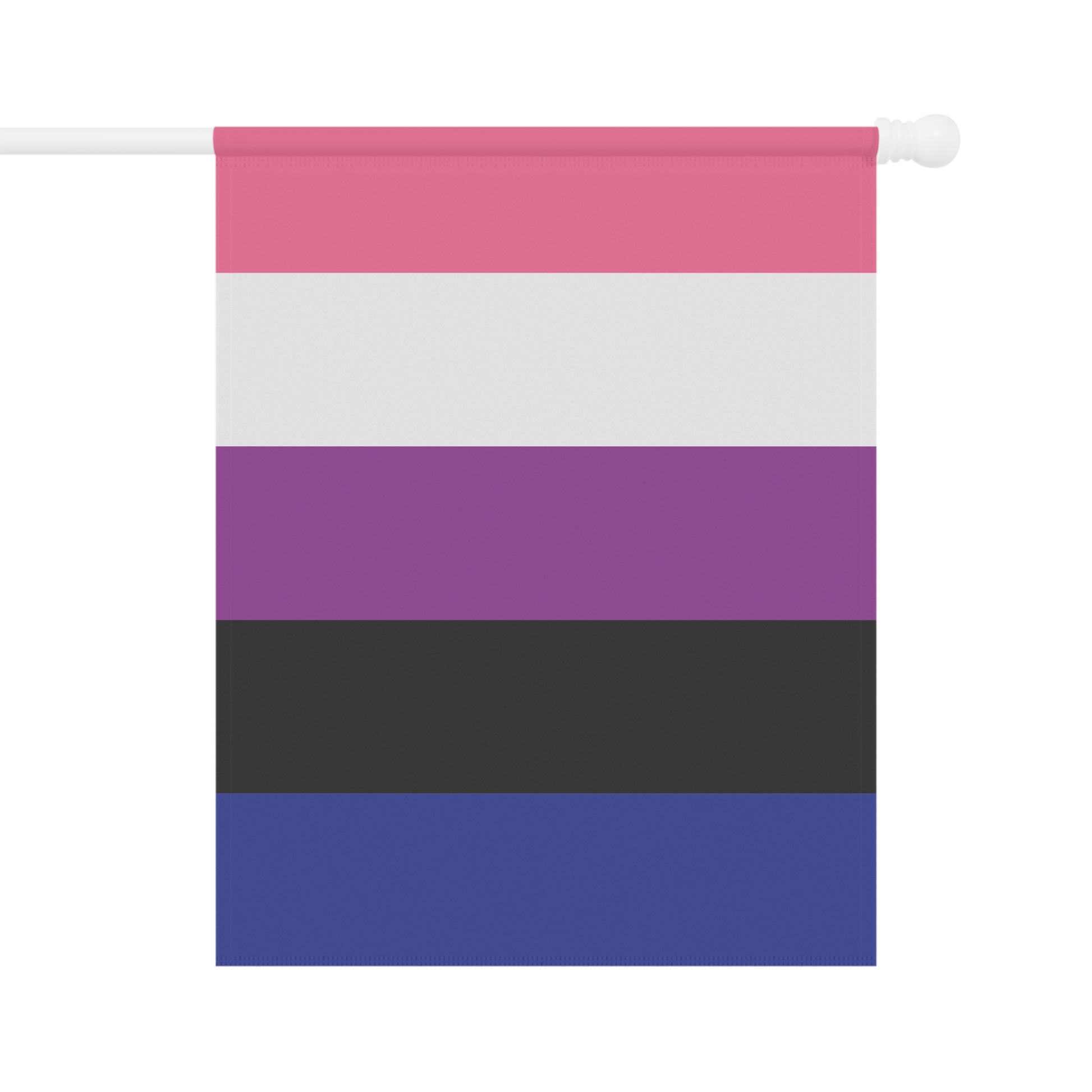 Genderfluid Pride Garden Flag Banner