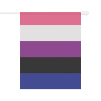 Genderfluid Pride Garden Flag Banner
