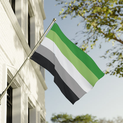 36'' × 60'' Aromantic Pride Flag with Grommets
