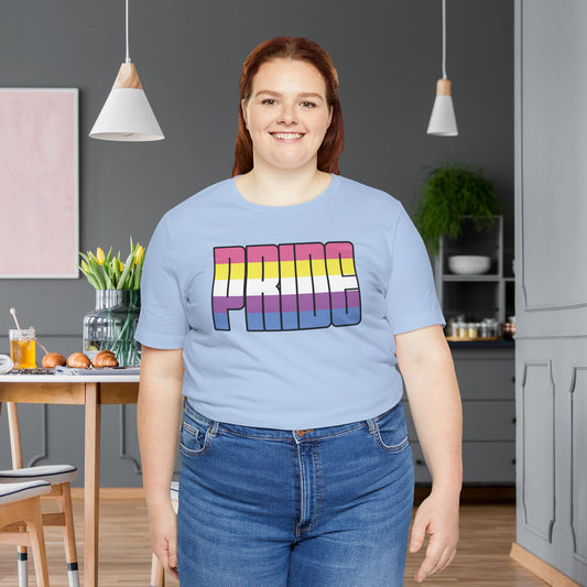 Baby Blue Bigender Pride Tee