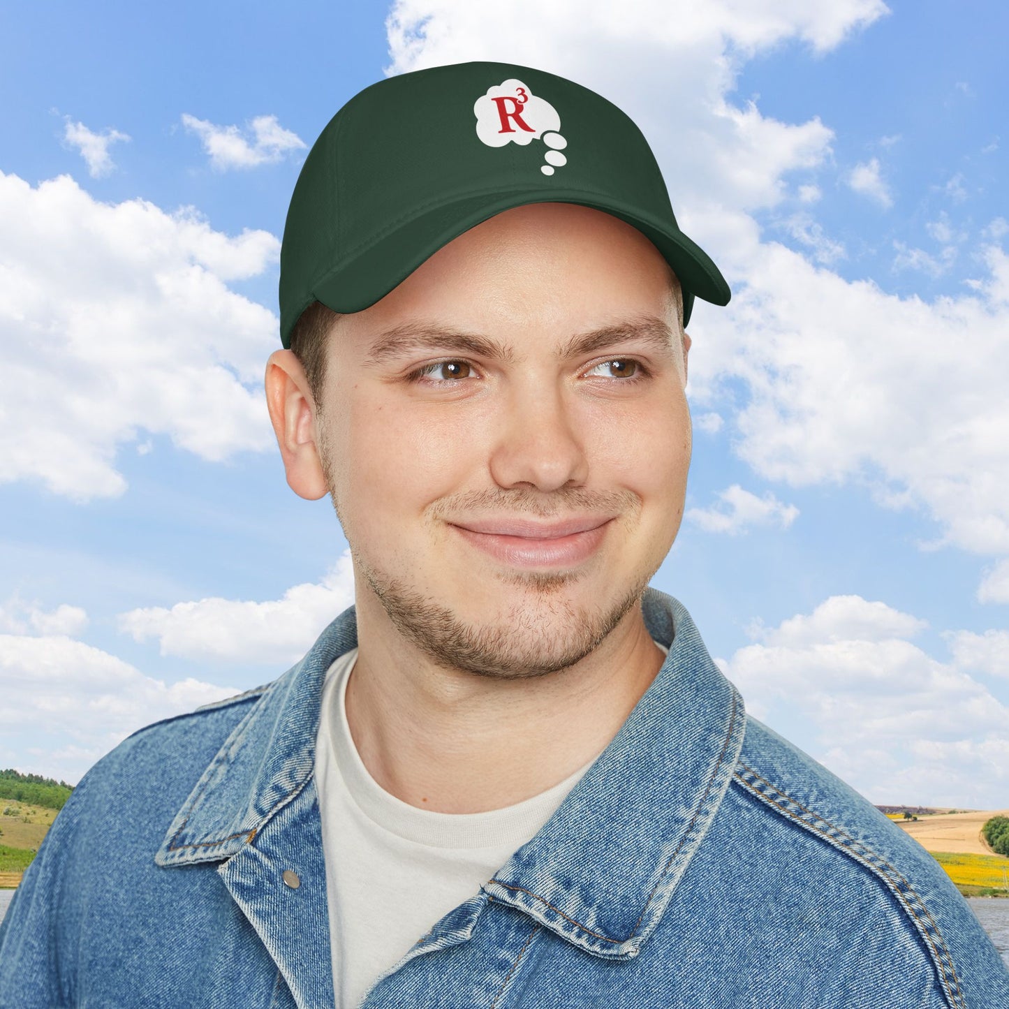 Dark Green One size Red’s Randumb Ruminations Logo Printed Low-Profile Cap