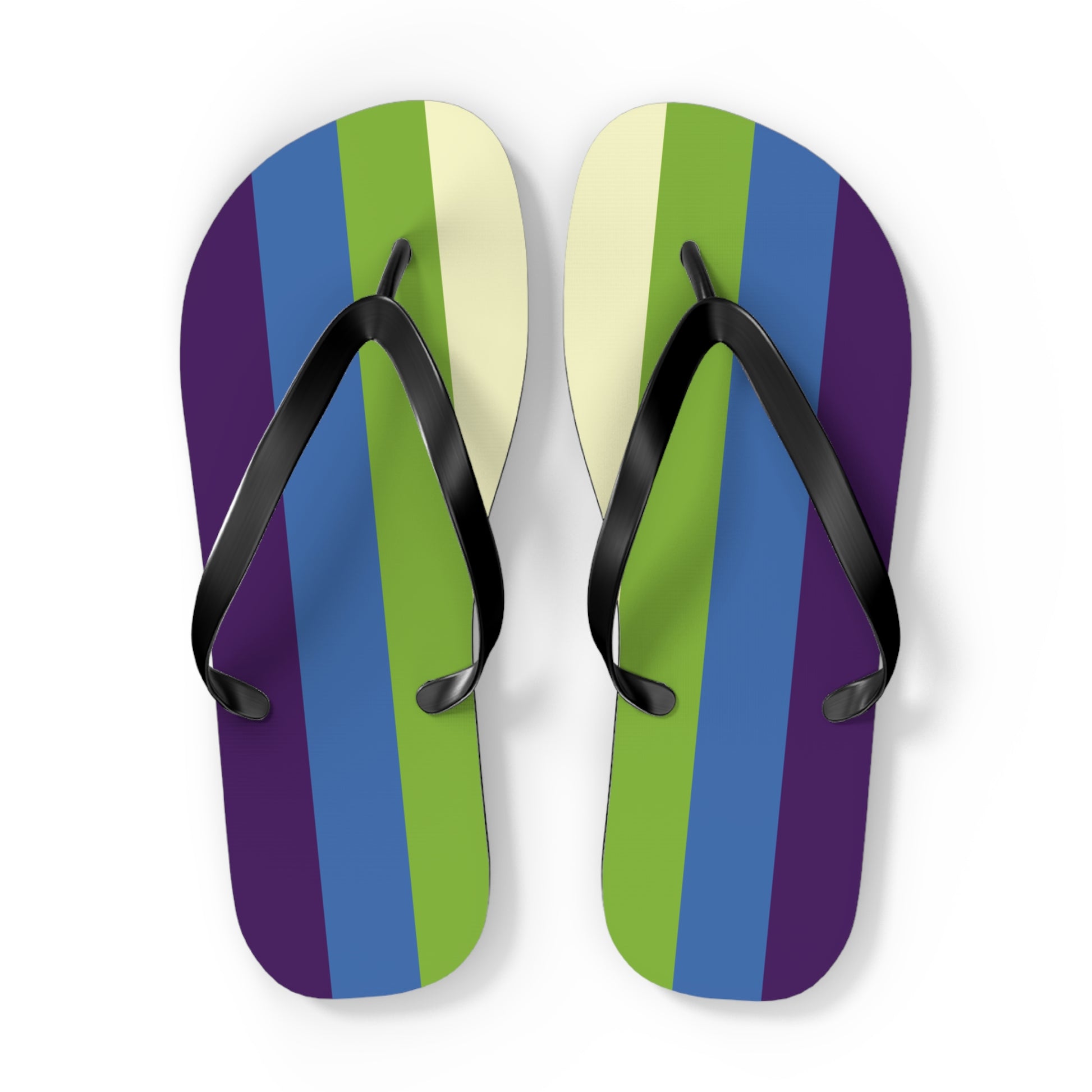 Aplatonic Pride Flip Flops