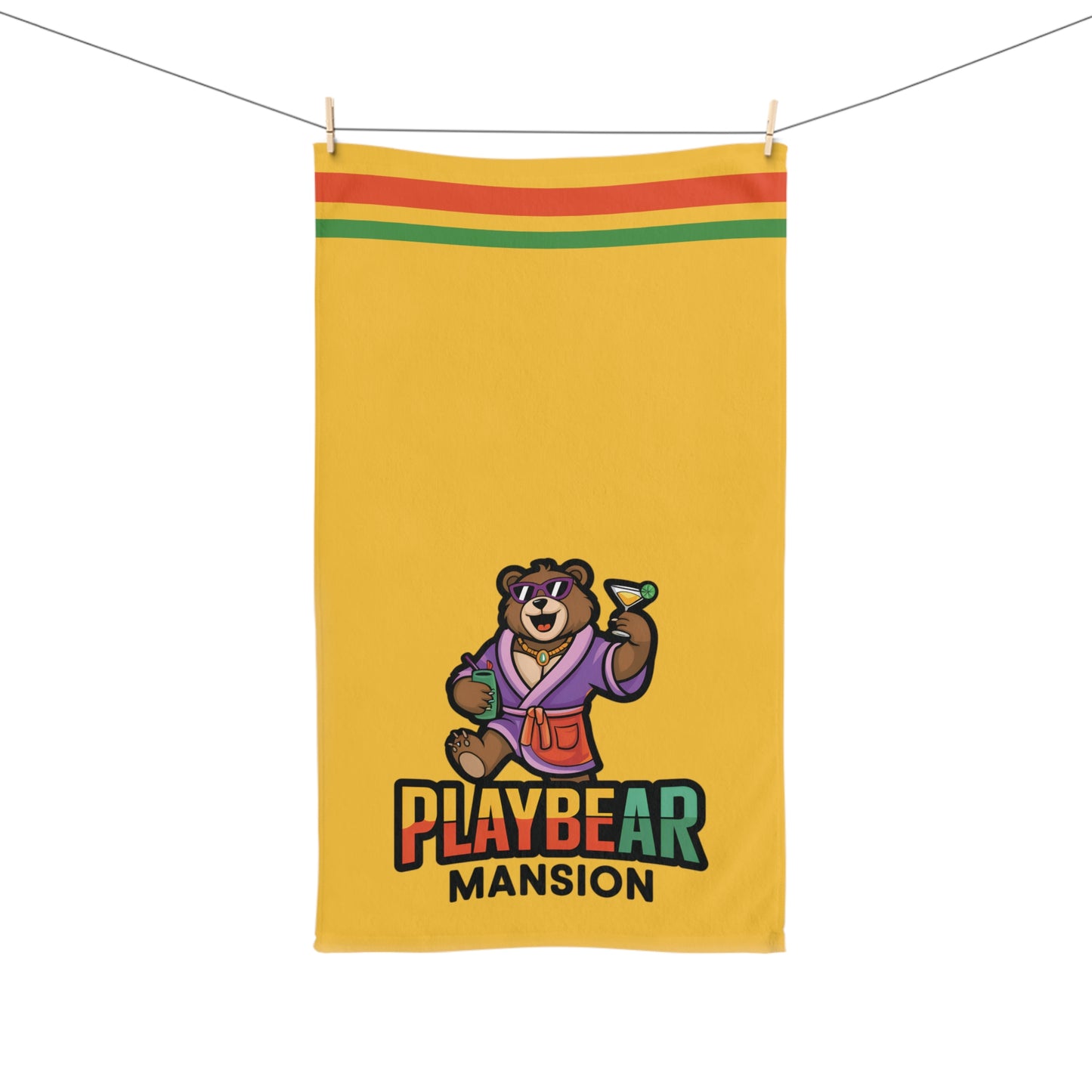 Playbear Mansion Hand Towel