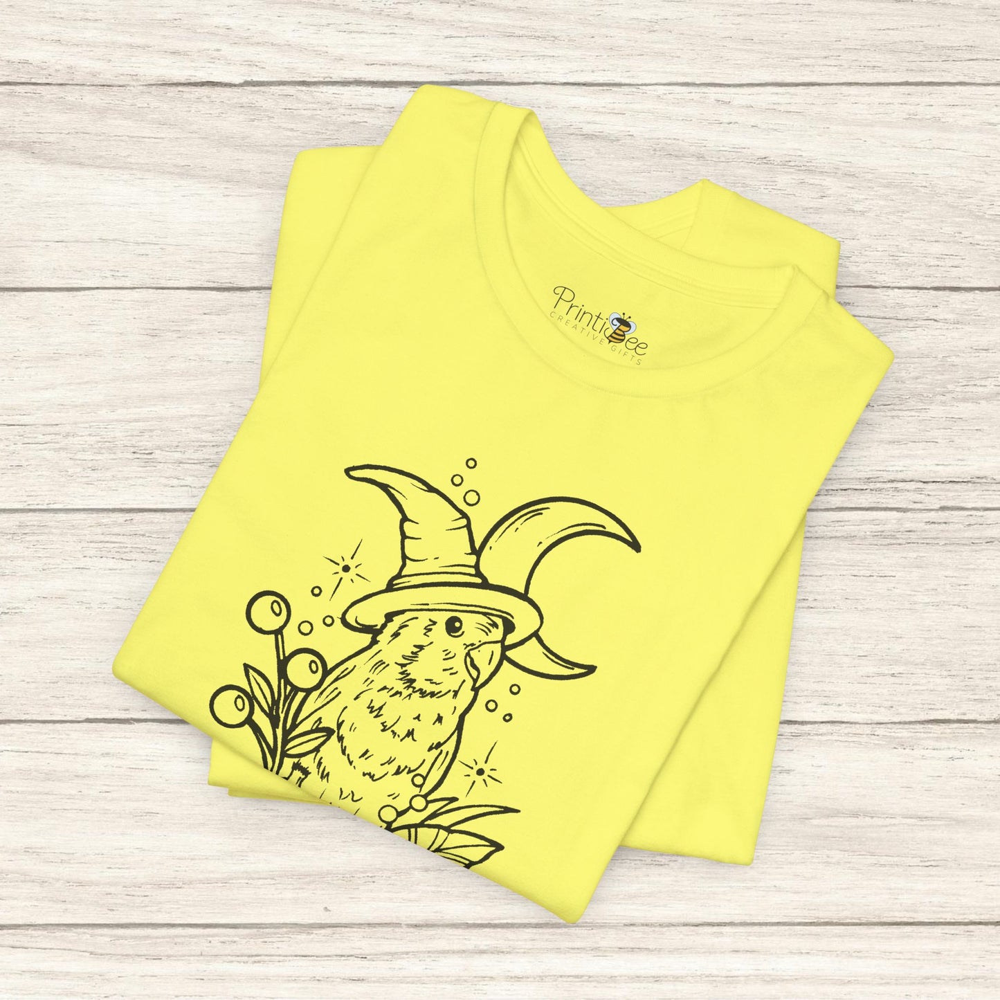 Witches' Brew Lovebird, Line Art Tee