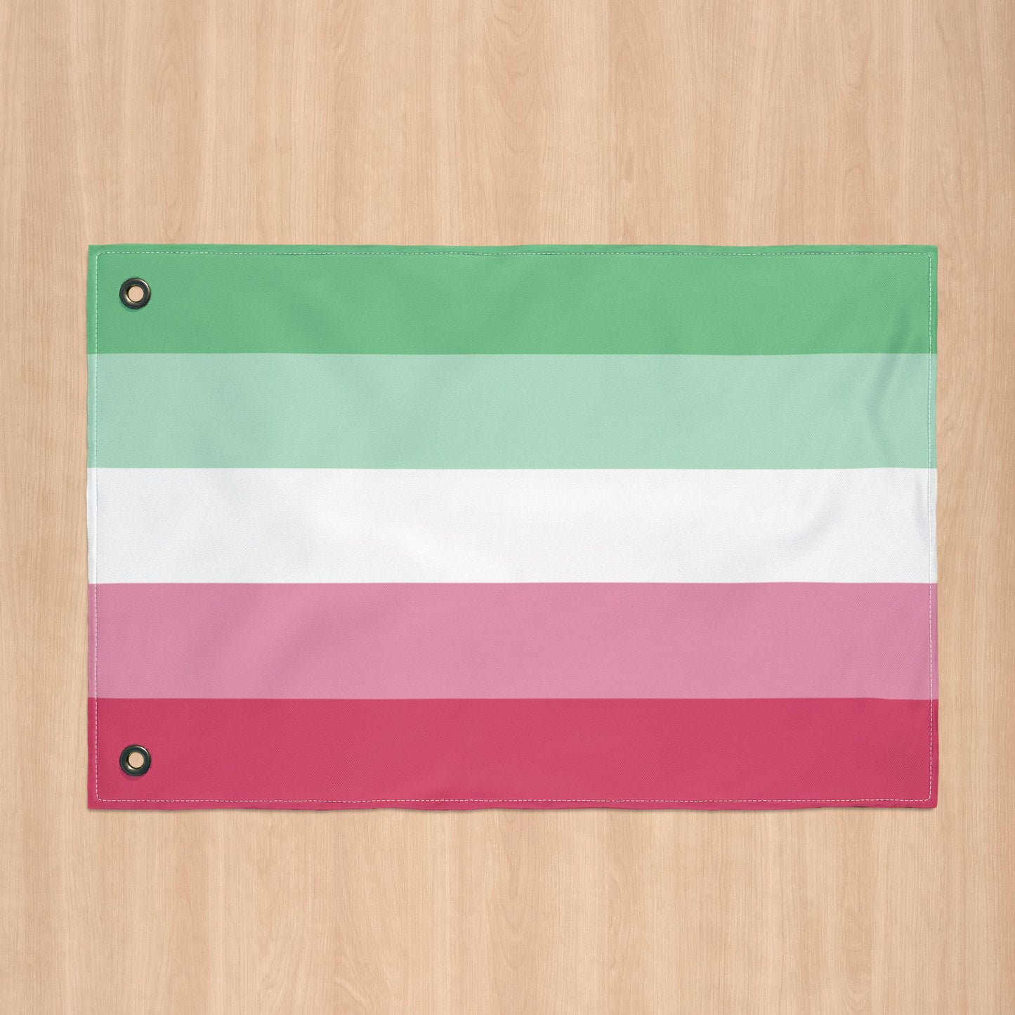 Abrosexual Double-Sided Pride Flag with Grommets