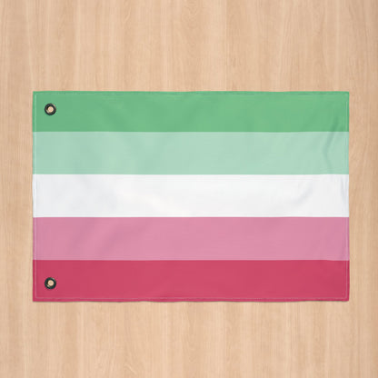 Abrosexual Double-Sided Pride Flag with Grommets