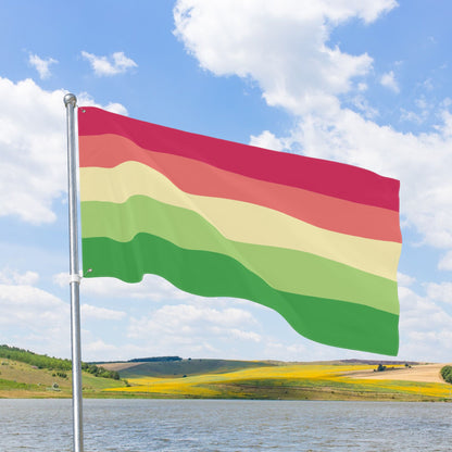 Aroflux Pride Flag with Grommets