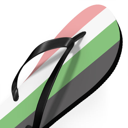 Idemromantic Pride Flip Flops