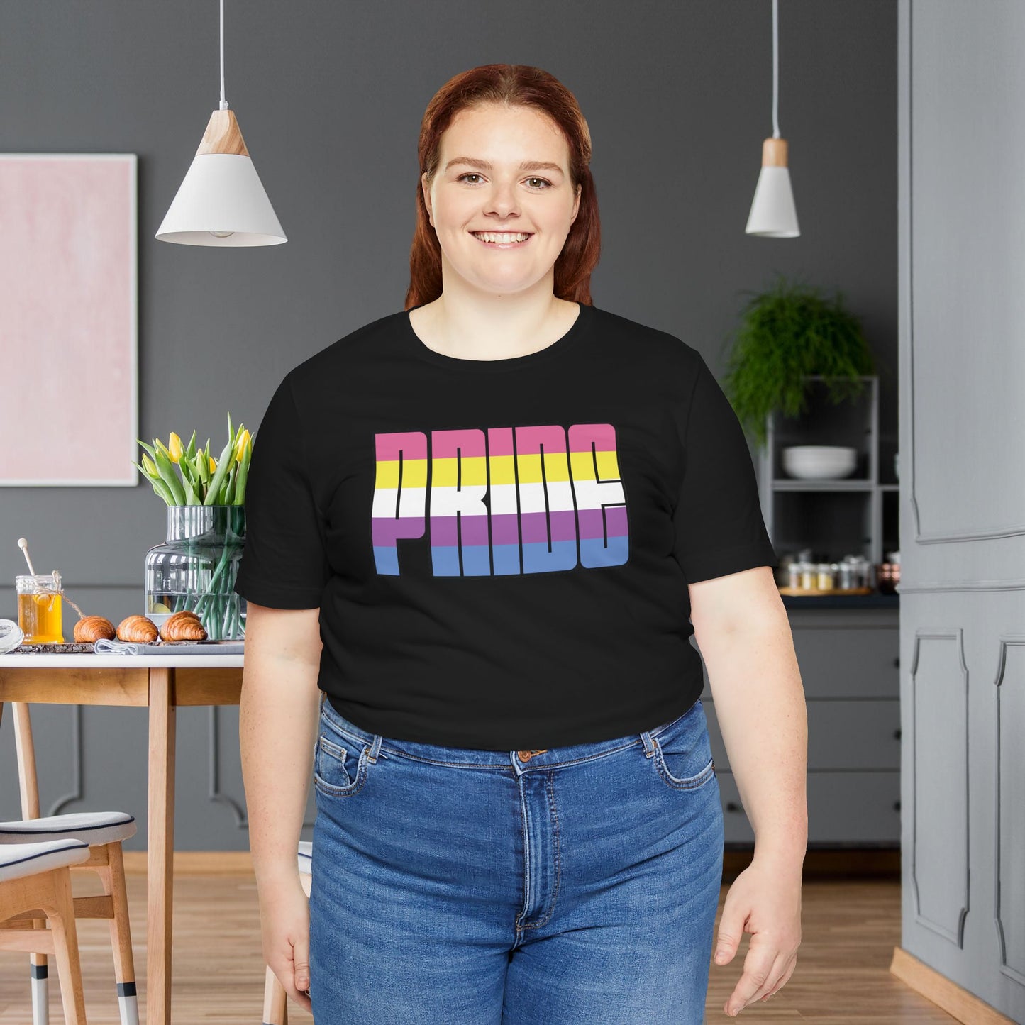 Black Bigender Pride Tee