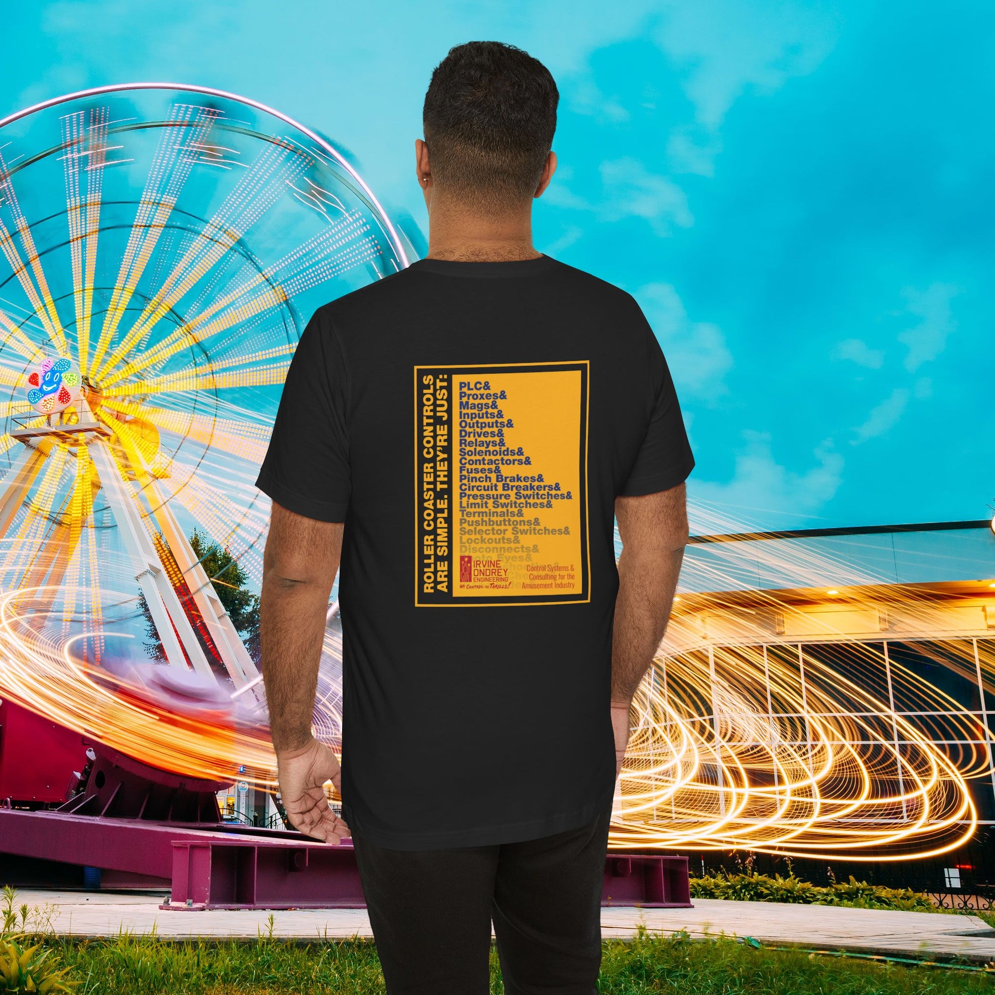 OG Controls Tee (BACK graphic) • Irvine Ondrey Engineering