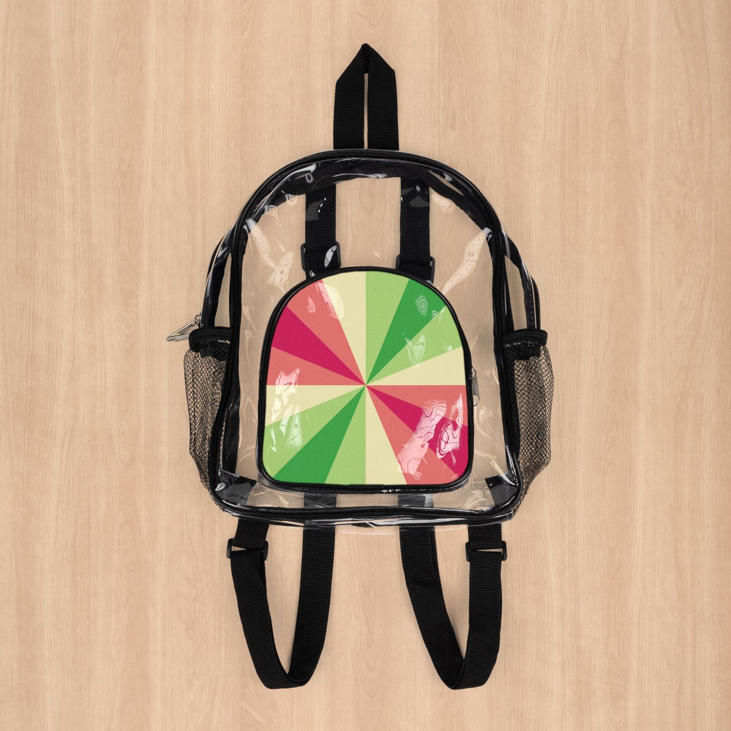 Aroflux Pride 12x9x4 Clear Backpack