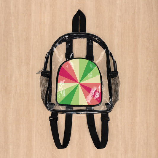 Aroflux Pride 12x9x4 Clear Backpack