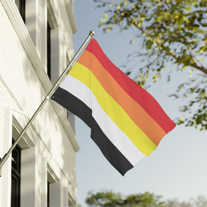 36'' × 60'' Lithromantic Pride Flag with Grommets