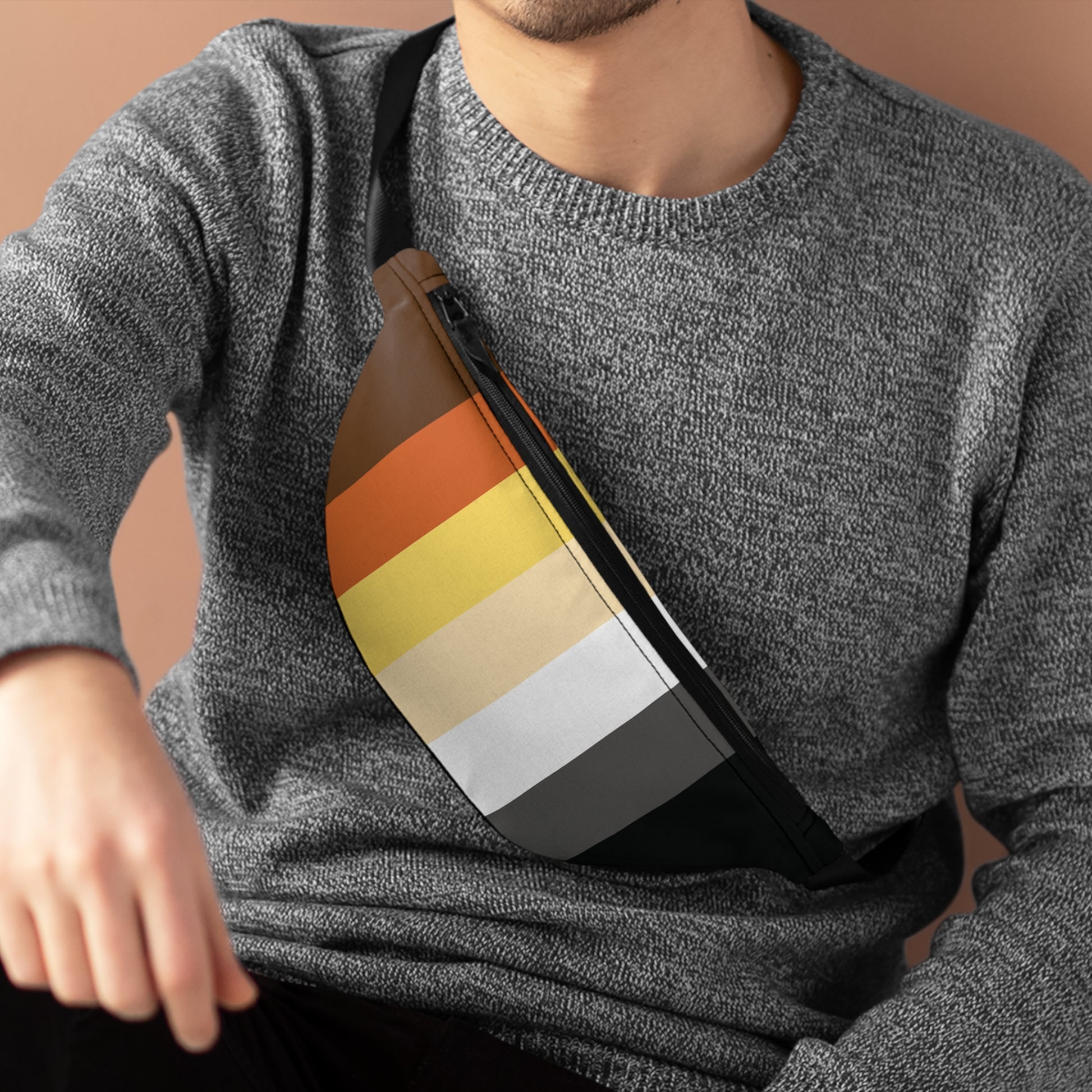 One size Bear Pride Fanny Pack