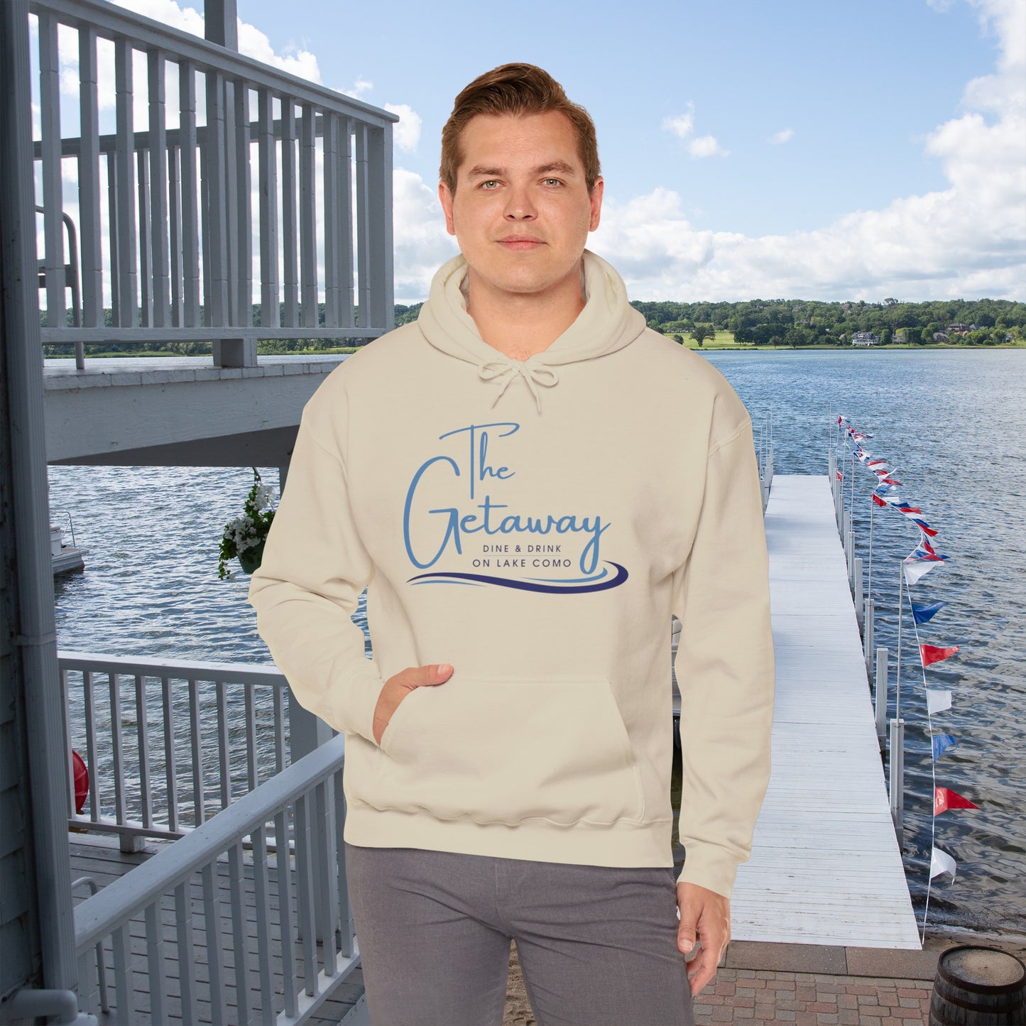 The Getaway Restaurant at The French Country Inn Hooded Sweatshirt